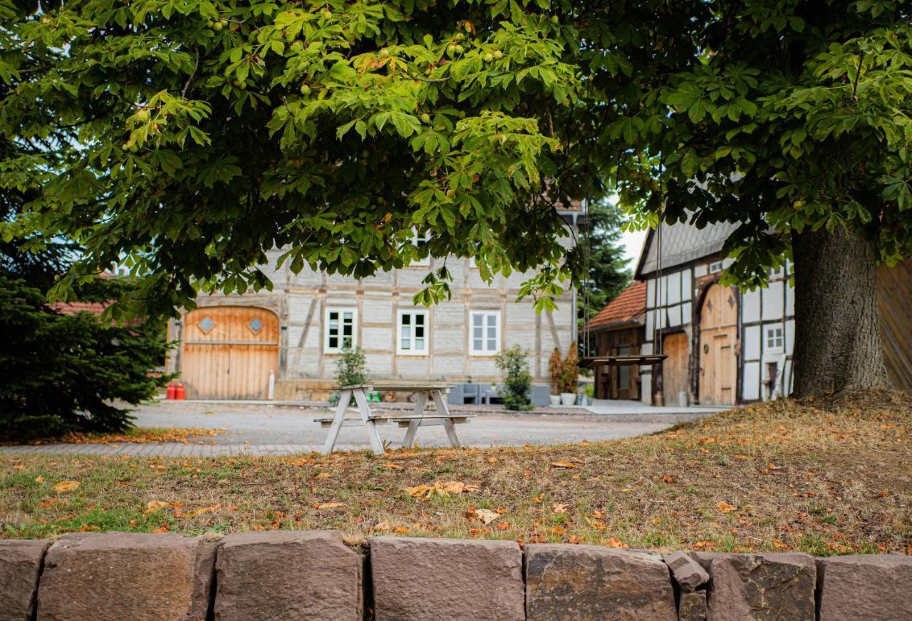 Kastanienhof-Emmerthal Esterno foto